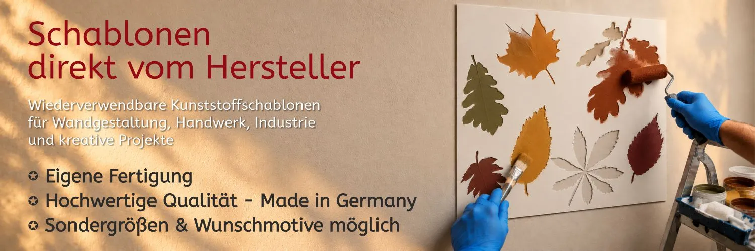 Ihre Ideen unsere Schablonen - SchablonenProfi
