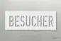 Preview: BESUCHER-Parkplatzschablone_200_by-Schablonenprofi