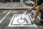 Preview: Schablone-Behinderten-Parkplatz-2_236_SchablonenProfi