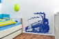 Preview: Lokomotive-Wandschablone-W2293 Preview: Lokomotive-Wandschablone-W2293