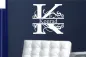 Preview: Monogram-K-mit-Wunschtext-W2313 Preview: Monogram-K-mit-Wunschtext-W2313