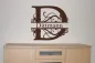 Preview: Monogram-Wandschablone-D-mit-Wunschtext-W2306 Preview: Monogram-Wandschablone-D-mit-Wunschtext-W2306