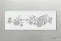 Preview: Naturschablone_Bordüre_N0122_by-SchablonenProfi