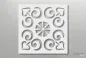 Preview: Ornament-Design-Schablone-J-O015-Schablonenprofi