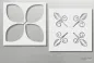 Preview: Ornament-Design-Schablone-J-O017-2-Schablonenprofi