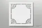 Preview: Ornament-Design-Schablone-J-O030-Schablonenprofi