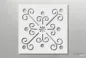 Preview: Ornament-Design-Schablone-J-O036-Schablonenprofi
