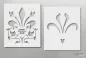Preview: Ornament-Design-Schablone-J-O105-2-Schablonenprofi