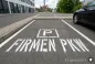Preview: P-FIRMEN-PKW-Parkplatzschablone_213_beispielbild-schablonenprofi