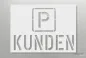 Preview: P-KUNDEN_Parkplatzschablone_214_by-SchablonenProfi