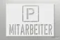 Preview: P-MITARBEITER_Parkplatzschablone_222_by-SchablonenProfi