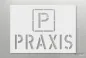 Preview: P-PRAXIS_Parkplatzschablone_216_by-SchablonenProfi