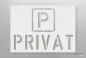 Preview: P-PRIVAT_Parkplatzschablone_223_by-SchablonenProfi