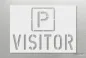 Preview: P-VISITOR_Parkplatzschablone_220_by-SchablonenProfi