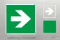 Preview: Richtungspfeil_erste-hilfe_rechts_Schablone_1179-Schablonenprofi