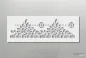 Preview: Standard-Design-Schablone-Bordüre-206-by-SchablonenProfi