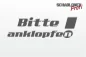 Preview: Türtattoo-Bitte-anklopfen-W2255_by-SchablonenProfi Preview: Türtattoo-Bitte-anklopfen-W2255_by-SchablonenProfi