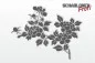Mobile Preview: Wandschablone-Blütenstrauch-Bianca-W2100_by-SchablonenProfi