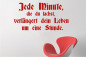 Preview: Wandschablone-Jede-Minute-die-du-lachst-verlängert-dein-Leben-um-eine-Stunde-W2114 Preview: Wandschablone-Jede-Minute-die-du-lachst-verlängert-dein-Leben-um-eine-Stunde-W2114
