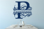 Preview: Wandschablone-Monogram-P-mit-Wunschtext-W2318_by-schablonenprofi Preview: Wandschablone-Monogram-P-mit-Wunschtext-W2318_by-schablonenprofi