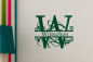 Preview: Wandschablone-Monogram-W-mit-Wunschtext-W2325_by-schablonenprofi Preview: Wandschablone-Monogram-W-mit-Wunschtext-W2325_by-schablonenprofi