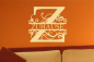 Preview: Wandschablone-Monogram-Z-mit-Wunschtext-W2328_by-schablonenprofi Preview: Wandschablone-Monogram-Z-mit-Wunschtext-W2328_by-schablonenprofi