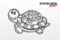 Preview: Wandschablone-kleine-Schildkröte-W1949_by-SchablonenProfi Preview: Wandschablone-kleine-Schildkröte-W1949_by-SchablonenProfi