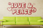 Preview: Wandschablone_LOVE_-_PEACE_drot_W0042-by-SchablonenProfi Preview: Wandschablone_LOVE_-_PEACE_drot_W0042-by-SchablonenProfi