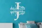 Preview: Wandtattoo-Monogramm-J-mit-Wunschtext-W2312 Preview: Wandtattoo-Monogramm-J-mit-Wunschtext-W2312