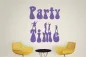 Preview: Wandtattoo-Party-Time-W2248_by-SchablonenProfi Preview: Wandtattoo-Party-Time-W2248_by-SchablonenProfi