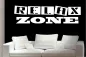 Preview: Wandtattoo-RELAX-ZONE_W2126_by-SchablonenProfi Preview: Wandtattoo-RELAX-ZONE_W2126_by-SchablonenProfi