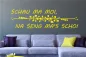 Preview: Wandtattoo_schau-ma-moi_-W2169_by-SchablonenProfi Preview: Wandtattoo_schau-ma-moi_-W2169_by-SchablonenProfi