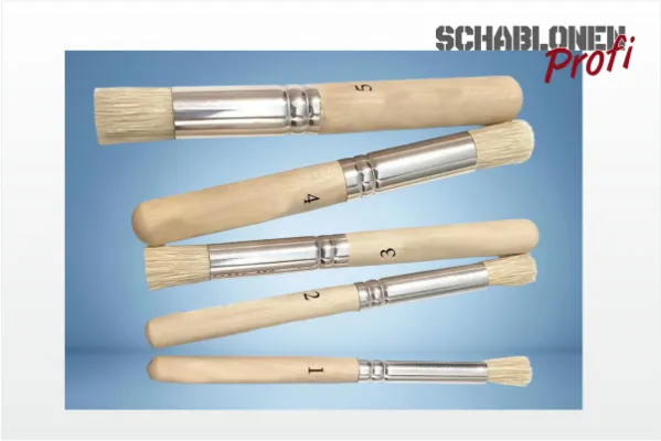 5-Schablonierpinsel-Z09 vom Schablonenprofi