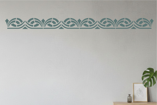 Preview: Art-Motion-Design-Bordürenschablone-J-A100-2_by-Schablonenprofi