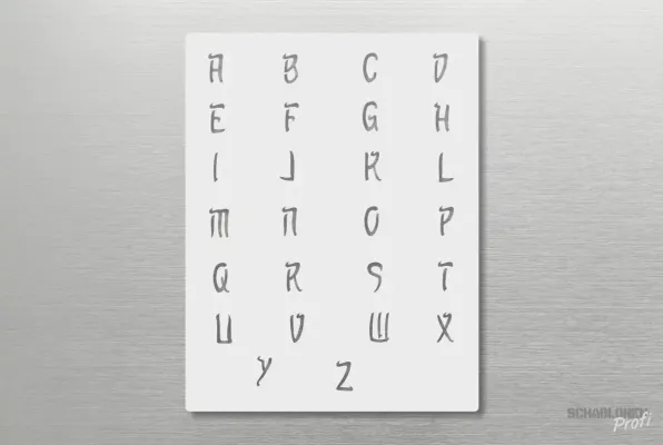 Buchstaben-als-Schablone-B11-SchablonenProfi