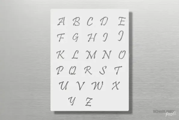 Buchstaben-als-Schablone-Pristina-B01-SchablonenProfi