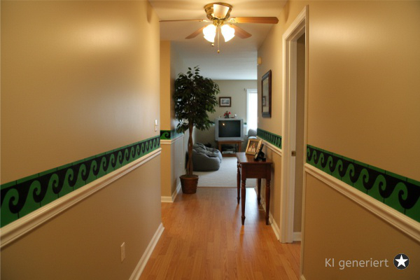 Preview: Classic Bordüren Schablone C0111