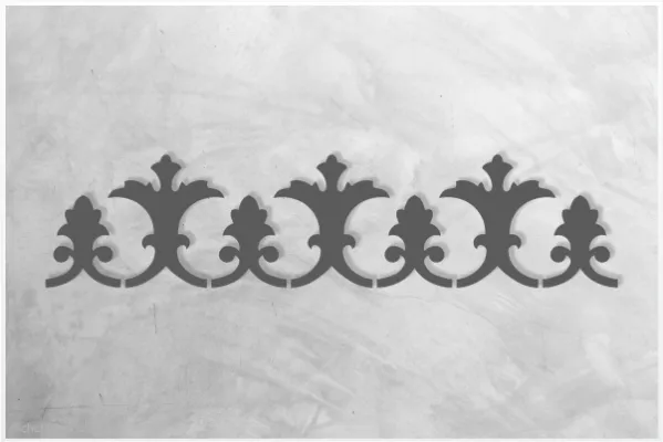 Classic-Bordüre-C0140_by-SchablonenProfi