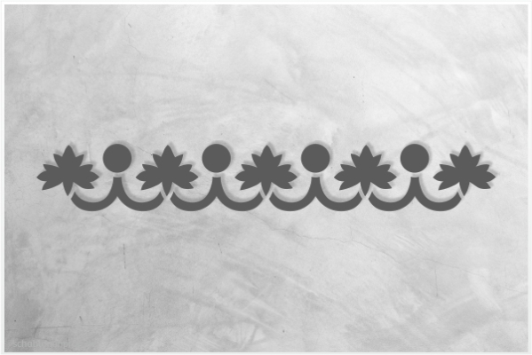 Preview: Classic-Bordüre-C0150_by-SchablonenProfi