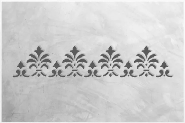 Classic-Bordüre-C0151_by-SchablonenProfi