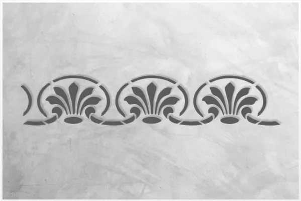 Classic-Bordüre-C0115_by-SchablonenProfi