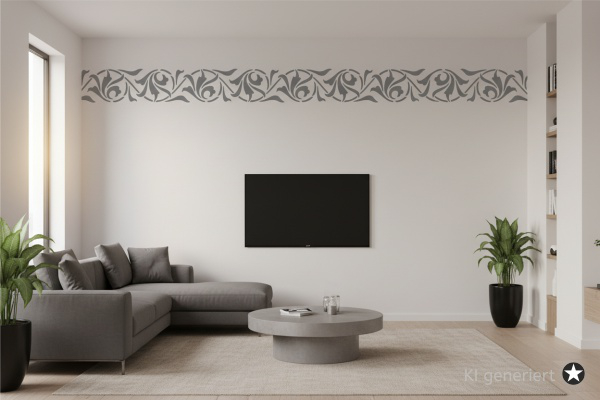 Preview: Classic Bordüren Schablone C0140