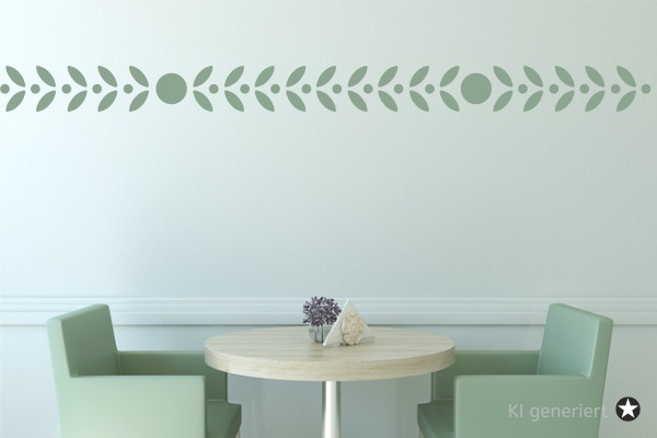 Preview: Classic Bordüren Schablone C0143