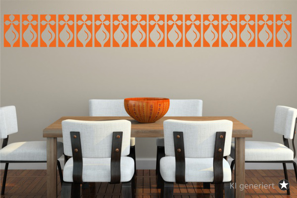 Preview: Classic Bordüren Schablone C0144