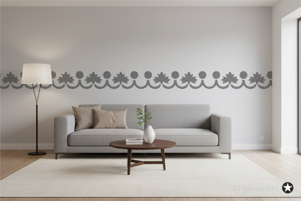 Preview: Classic Bordüren Schablone C0150