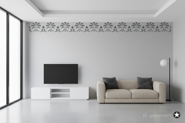 Preview: Classic Bordüren Schablone C0151