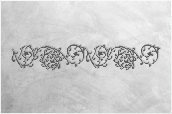 Preview: Classic-Bordüren-Schablone-C0152_by-SchablonenProfi