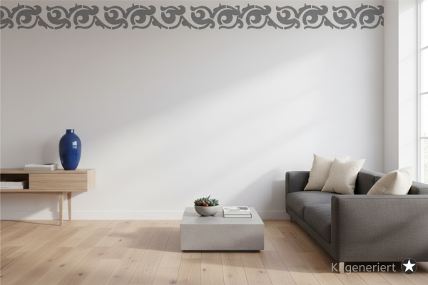 Preview: Classic Bordüren Schablone C0155