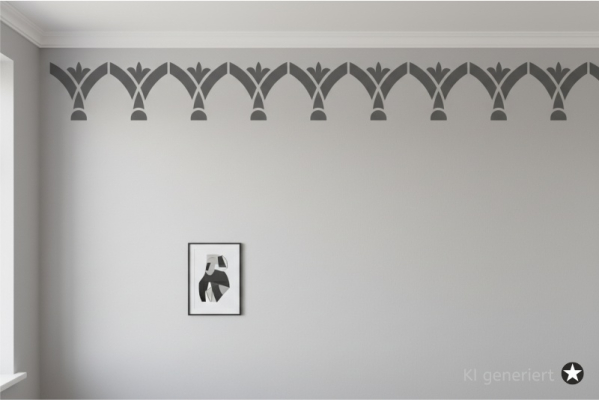 Preview: Classic Bordüren Schablone C0157