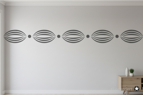 Preview: Classic Bordüren Schablone C0161